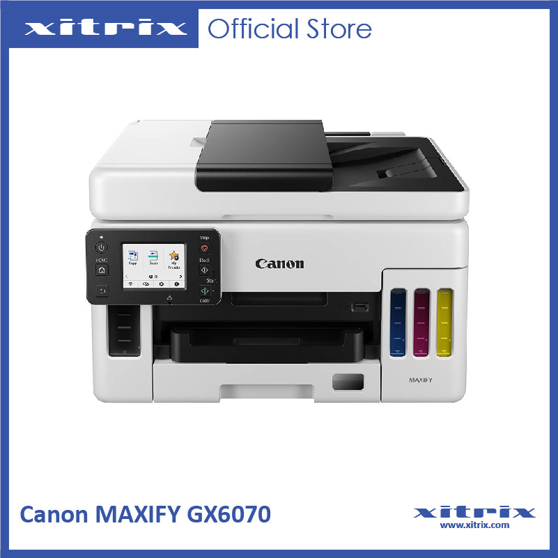 Canon MAXIFY GX6070 Wireless Multi-Function MegaTank Business Printer