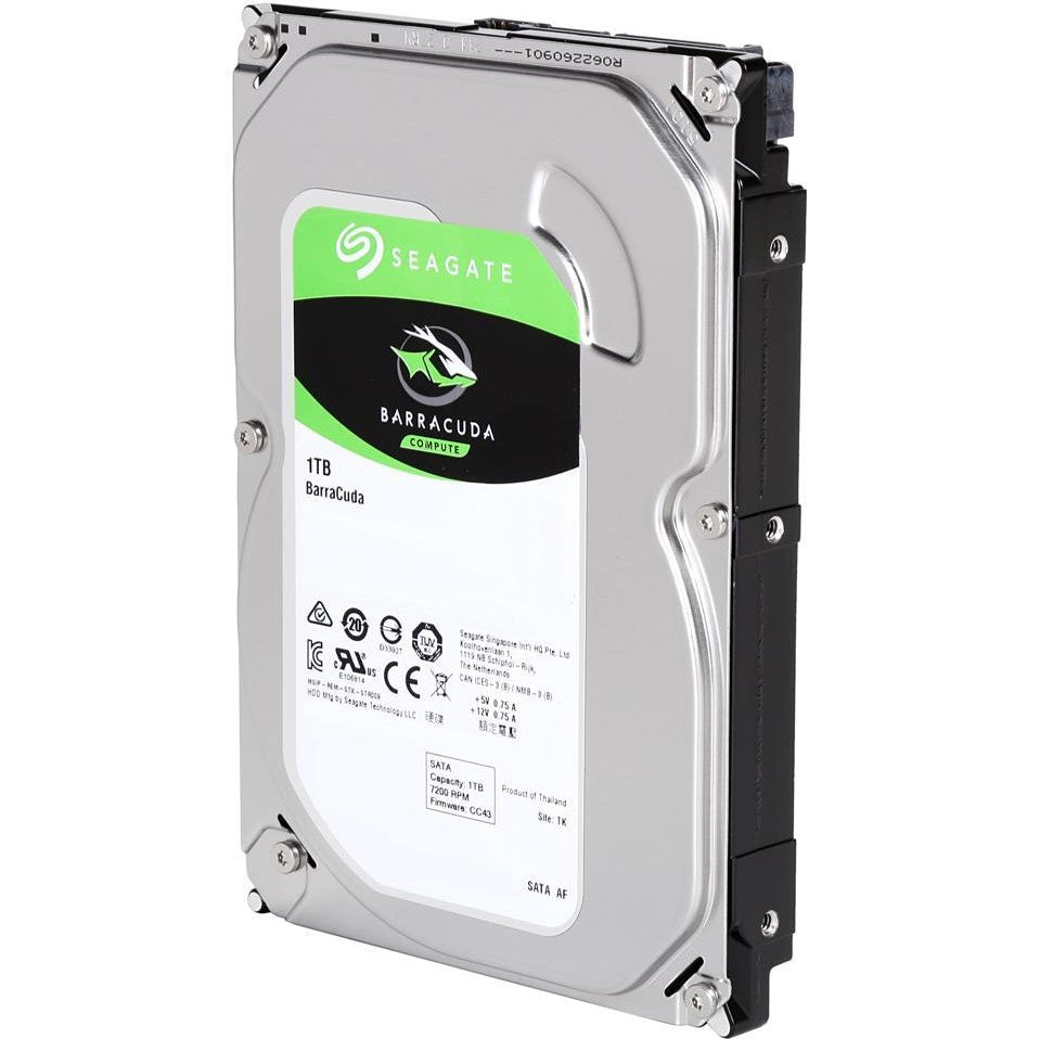 Seagate BarraCuda 3.5 7200RPM SATA Hard Disk Drive