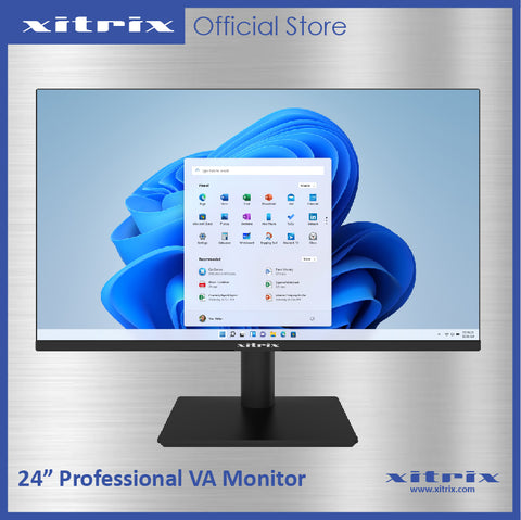 Xitrix® WFP-2413 24" Full HD 75Hz Professional VA Monitor