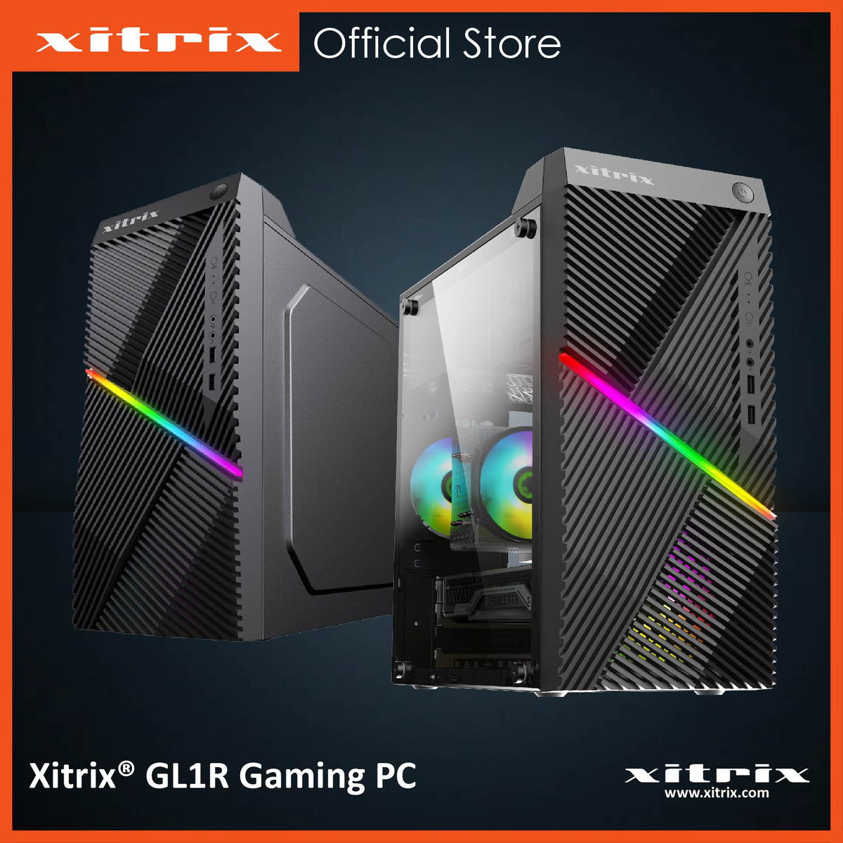 Xitrix® GL1R AMD Gaming PC – Xitrix Computer Corporation
