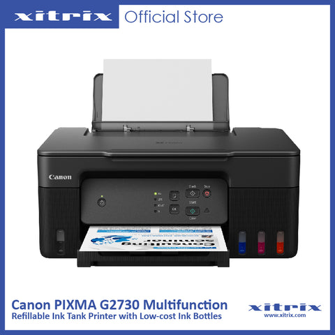 Canon PIXMA G2730 Multifunction Refillable Ink Tank Printer with Low-cost Ink Bottles