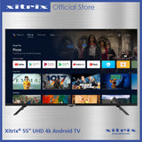 Xitrix® 55" UHD 4k Android 11 Smart LED TV