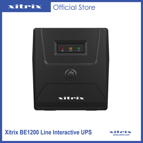 Xitrix BE1200 Line Interactive UPS (1200VA/720W, 4 Socket)