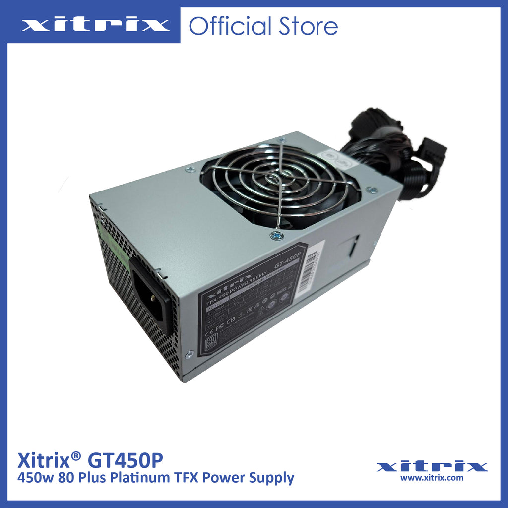 Xitrix® GT450P 450w 80 Plus Platinum TFX Power Supply – Xitrix Computer ...