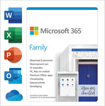 Microsoft 365 Family (6 PC OR MAC Licenses / 12-Months Subscription / Download)