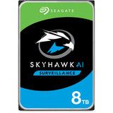 Seagate SkyHawk AI ST8000VE001 8TB 7200 RPM 256MB Cache SATA 6.0Gb/s 3.5" Internal Hard Drive