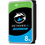 Seagate SkyHawk AI ST8000VE001 8TB 7200 RPM 256MB Cache SATA 6.0Gb/s 3.5" Internal Hard Drive