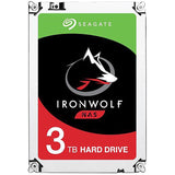 Seagate IronWolf 3TB NAS Hard Drive 5900 RPM 64MB Cache SATA 6.0Gb/s CMR 3.5" Internal HDD for RAID Network Attached Storage (ST3000VN007)