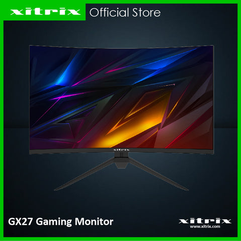 Xitrix® GX27 27" 165Hz Curved Gaming Monitor