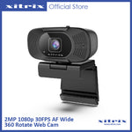 Xitrix® 2MP 1080p 30FPS AF Wide 360 Rotate Web Cam (XPN-MT36)