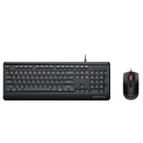 Xitrix® Ergonomic Design USB Business Keyboard and Mouse (XPN-KM150)