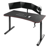 Xitrix® Manual Height Adjustable Ergonomic Gaming Desk