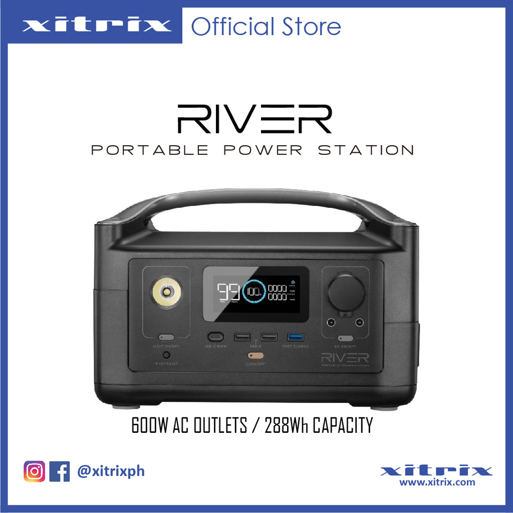 EcoFlow RIVER 2 Max Portable Lightweight Power Station - For Outdoor C –  Let's E-Bike