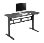 Xitrix® Height Adjustable Single-Motor Sit-Stand Premium Ergonomic Desk (Aluminum Lightweight , 3 memory settings Height Adjustable)