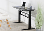 Xitrix® Height Adjustable Single-Motor Sit-Stand Premium Ergonomic Desk (Aluminum Lightweight , 3 memory settings Height Adjustable)