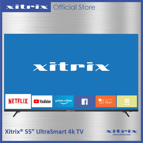 Xitrix® 55" Ultra Smart 4k TV