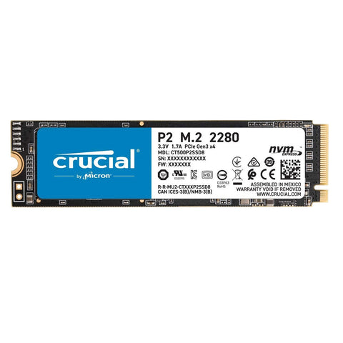 Crucial P2 Internal PCIe M.2 2280 SSD